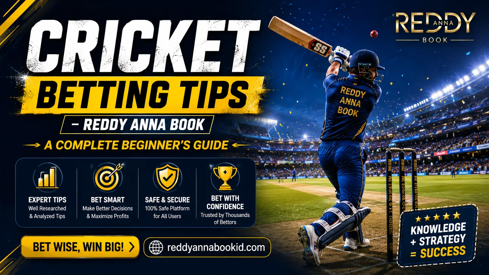 Cricket Betting Tips – Reddy Anna Book