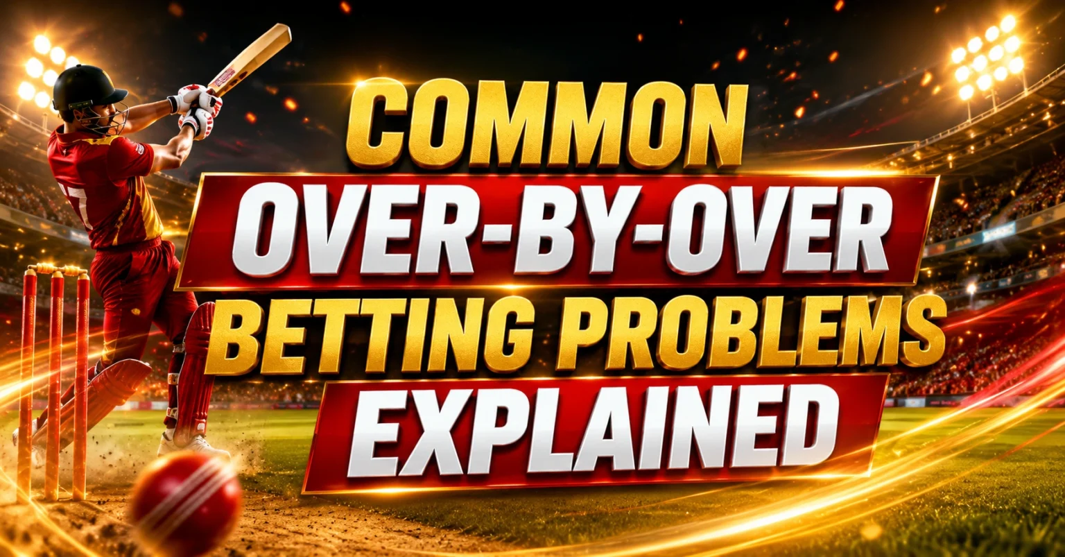Common Over-by-Over Betting Problems Explained